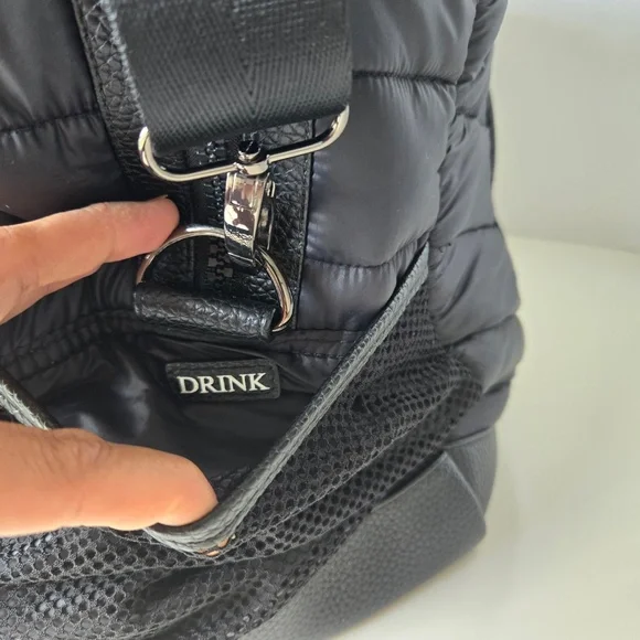 CYNTHIA ROWLEY Large Duffle Weekender Overnight Bag Detachable Strap - Picture 4 of 16